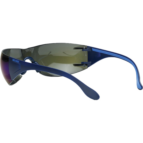Adapt Lite Safety Glasses, Blue Mirror Lens, Anti-Fog/Anti-Scratch, ANSI Z87+/Meets/Exceeds CSA Z94.3 Equipment World
