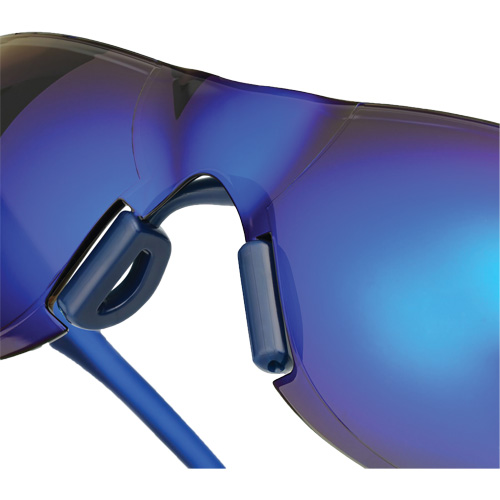 Adapt Lite Safety Glasses, Blue Mirror Lens, Anti-Fog/Anti-Scratch, ANSI Z87+/Meets/Exceeds CSA Z94.3 Equipment World