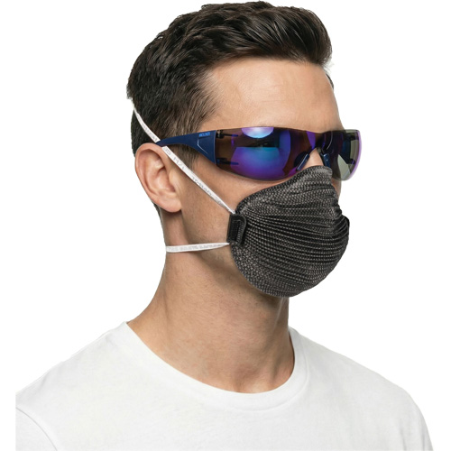 Adapt Lite Safety Glasses, Blue Mirror Lens, Anti-Fog/Anti-Scratch, ANSI Z87+/Meets/Exceeds CSA Z94.3 Equipment World
