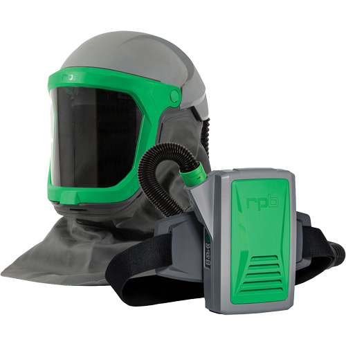 Z-Link Powered Air Respirator with Zytec FR Shoulder Cape, Facepiece Respirator/Welding Helmet Equipment World