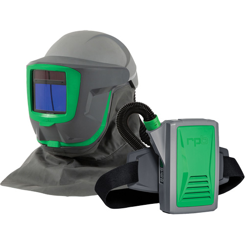 Z-Link+ PAPR System with Shoulder Cape & Visor, Facepiece Respirator/Welding Helmet Equipment World