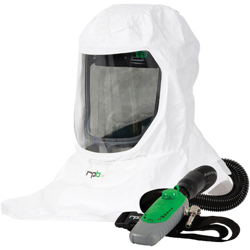 T-Link Respirator with Bump Cap, Breathing Tube & C40, Loose Fitting Hood & Faceshield Equipment World