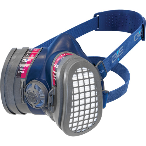Elipse&reg; Low Profile OV/P100 NIOSH Respirator with Replacement Filters, Elastomer/Thermoplastic, Medium/Large Equipment World