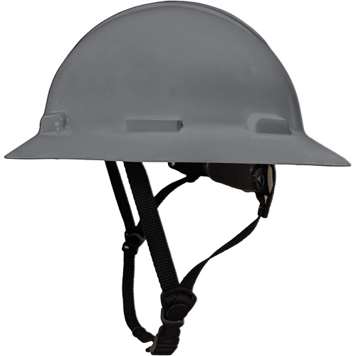 Casque de s&eacute;curit&eacute; &agrave; bordure compl&egrave;te LIDGUARD avec mentonni&egrave;re, R&eacute;pond aux normes CSA type 2, Suspension Rochet, Ventil&eacute; Equipment World