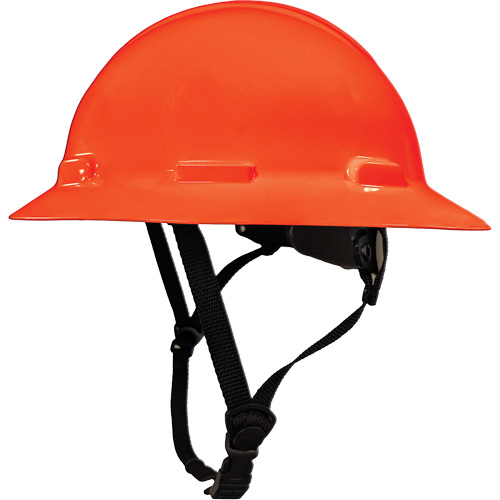 LIDGUARD&reg; Full Brim Hardhat with Chinstrap, Meets CSA Type 2, Ratchet Suspension, Vented Equipment World