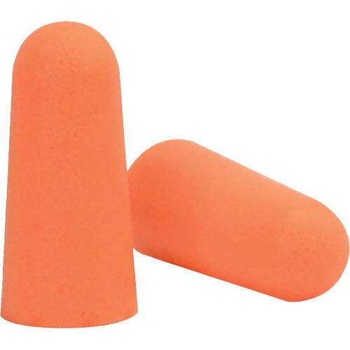 SEALTEC33 Orange Tapered PU Foam Disposable Earplugs, Bulk - B Equipment World