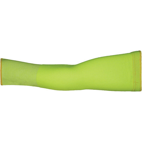 Max KTX1HV Cut-Resistant Sleeve, Large, TenActiv, 18", ASTM ANSI Level A9, High Visibility Yellow Equipment World
