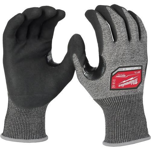 Gants haute dext&eacute;rit&eacute; r&eacute;sistants &agrave; la coupe, Taille Grand, Calibre 18, Rev&ecirc;tement Nitrile, Enveloppe en Poly&eacute;thyl&egrave;ne, ANSI/ISEA 105 niveau 4/EN 388 niveau D Equipment World