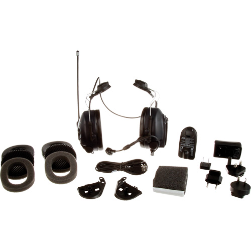Casque d'&eacute;coute Peltor WS LiteCom Plus, Style Fixation pour casque Equipment World