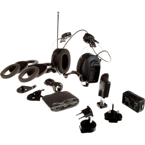 Casque d'&eacute;coute Peltor WS LiteCom Plus, Style Fixation pour casque Equipment World