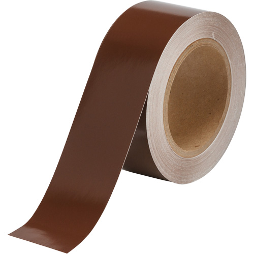 Pipe Marker Tape, 90', Brown Equipment World