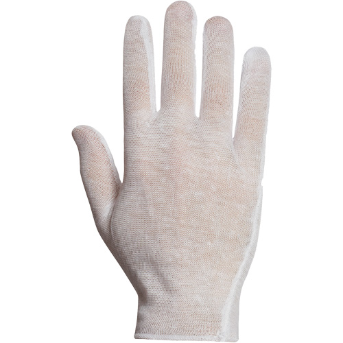 Gants d'inspection Superior ML40, Poly/coton, Poignet &agrave; ourlet, Taille unique Equipment World