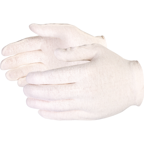 Heavyweight Jersey Inspector Gloves, Poly/Cotton, Hemmed Cuff, Men's Equipment World