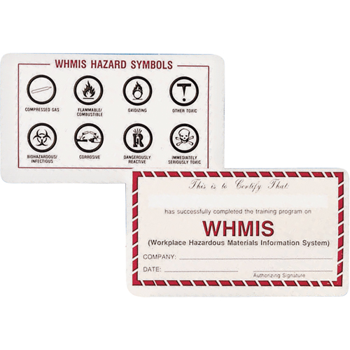 WHMIS Wallet Cards Equipment World