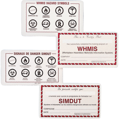 WHMIS Wallet Cards Equipment World