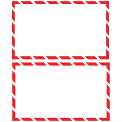 WHMIS Labels 200/Pkg, Paper, Roll, 4-3/4" L x 8-1/2" W Equipment World