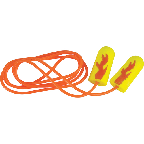 E-A-Rsoft Yellow Neon Blasts Earplugs, Bulk - Polybag, Corded Equipment World
