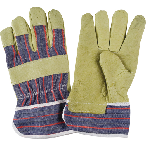 Abrasion-Resistant Comfort Fitters Glove, Large, Grain Pigskin Palm, Cotton Inner Lining Equipment World