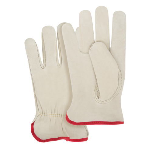 Close-Fit Driver's Gloves, 2X-Large, Grain Cowhide Palm Equipment World