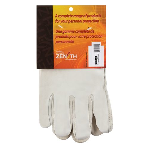 Winter-Lined Driver's Gloves, X-Large, Grain Cowhide Palm, Fleece Inner Lining Equipment World