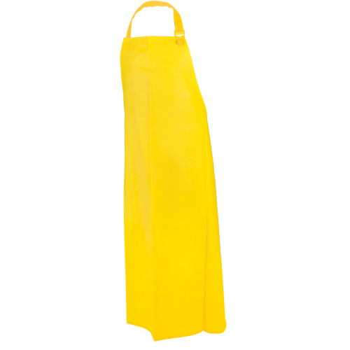 PVC Apron, PVC, Yellow, 35" W x 45" L Equipment World