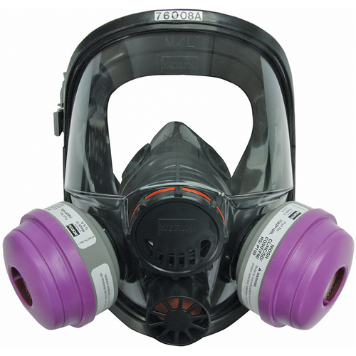 North&reg; 7600 Series Full Facepiece Respirator, Silicone, Large/Medium/Medium/Large Equipment World