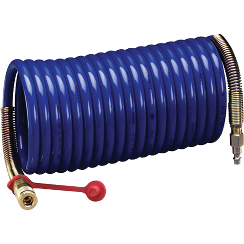 3M Series Loose Fitting Facepieces with Supplied Air-SUPPLIED AIR HOSES, Coiled High Pressure, 50' Equipment World