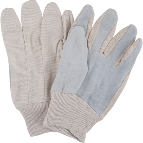 Standard-Duty Work Gloves, Large, Split Cowhide Palm Equipment World