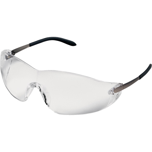 Blackjack&reg; Safety Glasses, Clear Lens, Anti-Scratch, ANSI Z87+/Meets/Exceeds CSA Z94.3 Equipment World