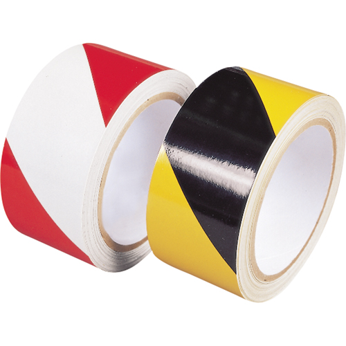 Engineer Grade Reflective Tape, 2" x 30', Polyethylene, Red and White Equipment World