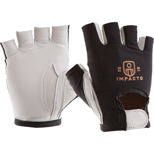 Anti-Impact Right-Hand Glove, Small, Goatskin/Split Leather Palm, Hook & Loop Cuff Equipment World
