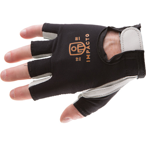 Anti-Impact Right-Hand Glove, Small, Goatskin/Split Leather Palm, Hook & Loop Cuff Equipment World