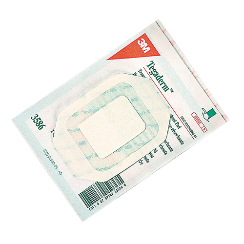 Tegaderm Transparent Dressing With Absorbent Pad, Rectangular/Square, 2-3/4", Plastic, Sterile Equipment World