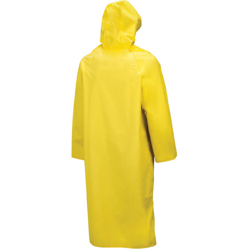 Hurricane Flame Retardant/Oil Resistant Rain Suits - 48" Coat, 5X-Large, Yellow Equipment World