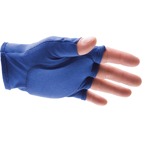 Anti-Impact Fingerless Right-Hand Glove Liner, 6/X-Small, Synthetic Palm, Slip-On Cuff Equipment World