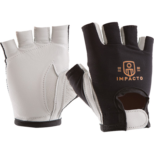 Anti-Impact Left-Hand Glove, X-Small, Goatskin/Split Leather Palm, Hook & Loop Cuff Equipment World