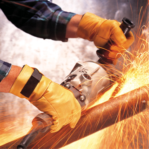 Vibration Protective Air Glove&reg;, Size X-Small, Grain Leather Palm Equipment World