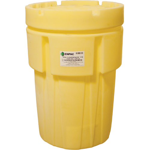 Baril de r&eacute;cup&eacute;ration Poly-Overpack 110 , 103 gal. US, Stationnaire Equipment World