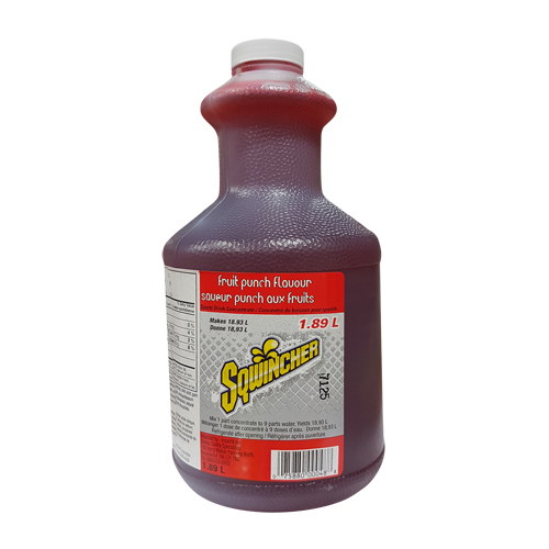 Sqwincher Boisson de r&eacute;hydratation, Concentr&eacute;, Punch aux fruits Equipment World