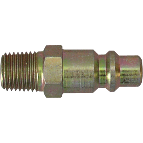 Quick Couplers - 3/8" Industrial, One Way Shut-Off - Plugs, 1/2" Equipment World