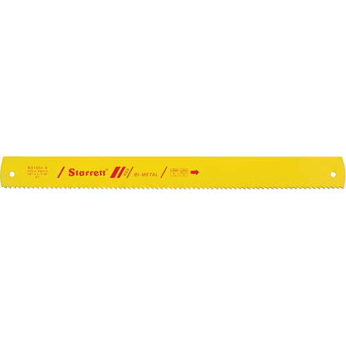 Bluestripe&reg; Power Hacksaw Blade, Bi-Metal, 17" L, 6 TPI Equipment World