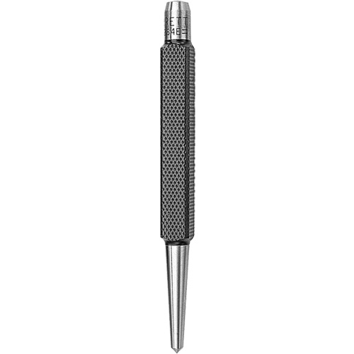 Centre Punch with Square Shank, 5/32" Dia., 3/8" Stock Size, 4-1/4" L Equipment World