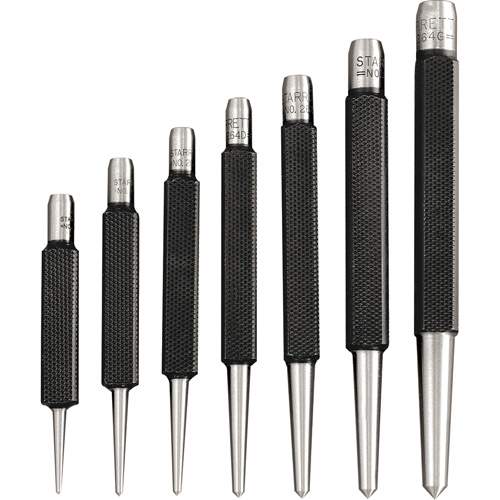 7-Piece Centre Punches With Square Shank Equipment World