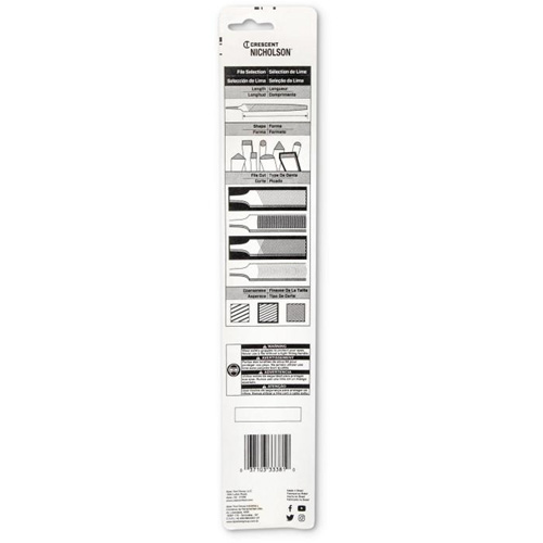 Sharpening File, Flat, 8", Single/Double Equipment World