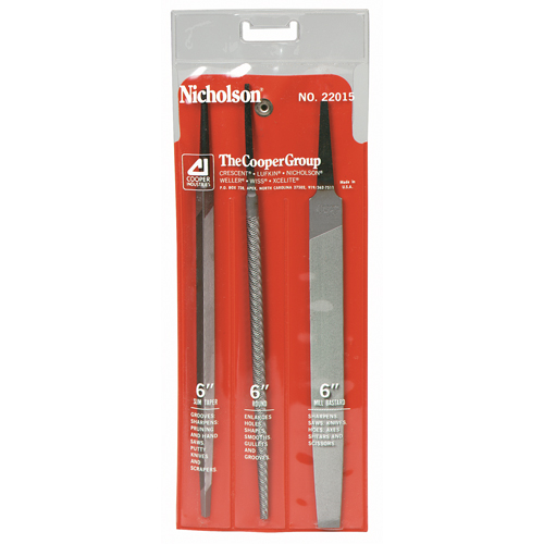 General Purpose File Set, 3 Pcs Equipment World