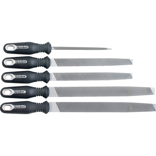 5-Piece Ergonomic File Set, 5 Pcs Equipment World