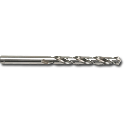 Bright Finish Jobber Length Drill Bit, High Speed Steel, 9/16", 6-5/8" L, 4-13/16" Flute, 118° Point Angle Equipment World
