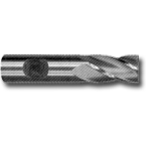 Weldon Shank End Mill, 13/16" Dia., 4 Flutes, High Speed Steel Equipment World