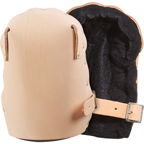 Heavy-Duty Knee Pad, Buckle Style, Leather Caps, Foam Pads Equipment World
