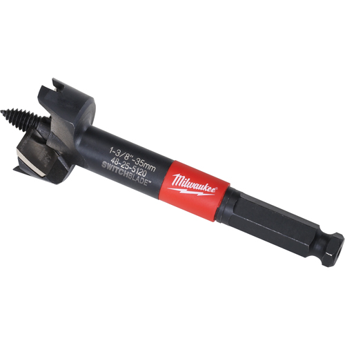 Forets autoaliment&eacute;s Switchblade, 1-3/8", Tige 7/16" hexagonal Equipment World
